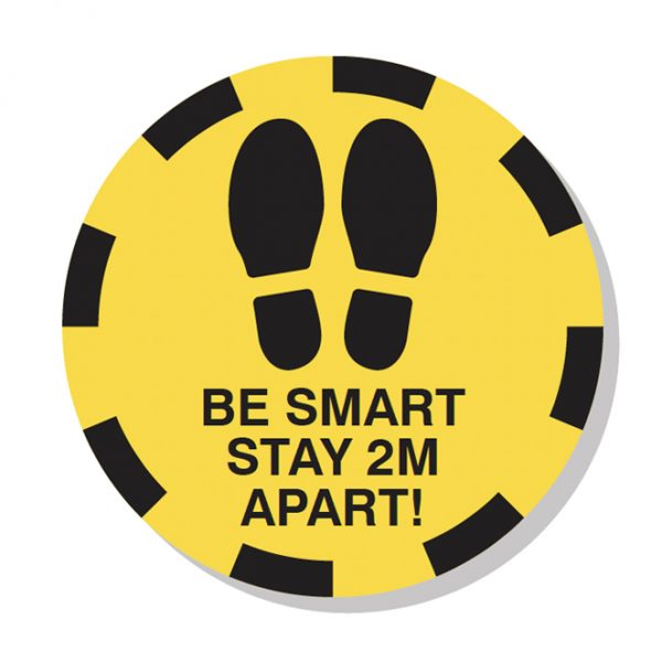 Be Smart Stay 2m Apart!